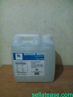 Distilled water in Lagos, Nigeria