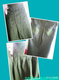 Khaki skirt