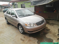 Toyota tokunbo toyota collora  2004 for sale in Nigeria