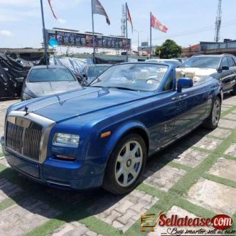 Tokunbo 2012 Rolls Royce RR2 convertible for sale in Nigeria