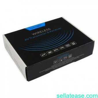 Sonic 2.4G Wireless AV Sender Transmitter & Receiver 150M, Silver BY HIPHEN SOLUTIONS