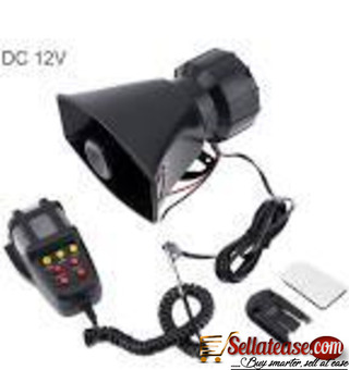 Zone Tech 5 Tone Sound Car Siren BY HIPHEN SOLUTIONS