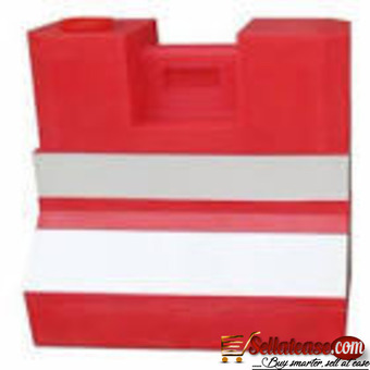 Plastic Zigzag Road Barricade BY HIPHEN SOLUTIONS