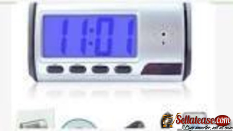 Night Vision Clock DVR Camera with Motion Detection & Remote Control LM-CC1184