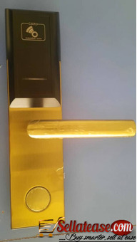 HS-02 GOLD Hotel Card Lock BY HIPHEN SOLUTIONS
