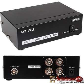 4 PORT BNC POWER SPLITTER IN NIGERIA BY HIPHEN SOLUTIONS.