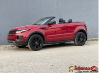 Tokunbo 2018 Range Rover Evoque convertible for sale in Nigeria
