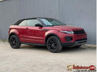 Tokunbo 2018 Range Rover Evoque convertible for sale in Nigeria