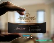 Transparent Business Cards