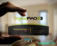 Transparent Business Cards