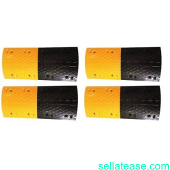 4m Rubber Traffic Speed Breaker Bump Hump