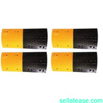 4m Rubber Traffic Speed Breaker Bump Hump