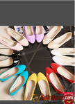 ladies unique flat shoe's
