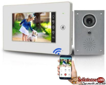 BATTERY POWERED WIRELESS IP HD VIDEO DOOR BELL BY HIPHEN SOLUTIONS