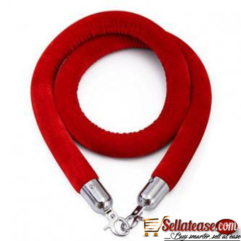 Rope for Stanchion Queue Barrier (RED) BY HIPHEN SOLUTIONS