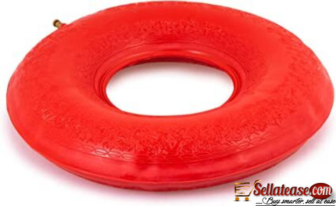Leather Inflatable donut cushion BY SCANTRIK MEDICAL SUPPLIES
