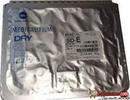 Konica SDE Film 10x12inch IN NIGERIA BY SCANTRICK MEDICAL SUPPLIES