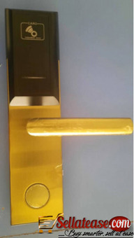 HS-02 GOLD Hotel Card Lock BY HIPHEN SOLUTIONS