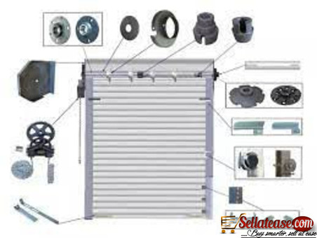 Shutter Door Mounting Accessories BY HIPHEN SOLUTIONS