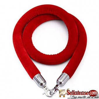 Rope for Stanchion Queue Barrier (RED) BY HIPHEN SOLUTIONS