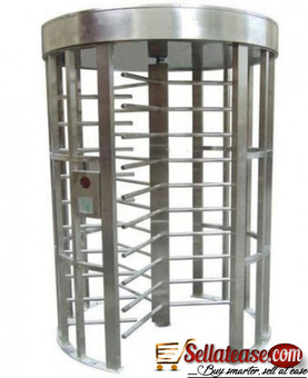 Single Full Height 304 Stainless Steel Turnstile Access Control Security System BY HIPHEN SOLUTIONS