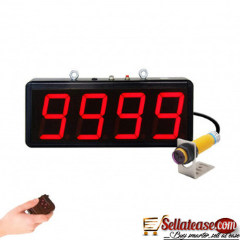 Wireless Digital Counter LED Display Unit BY HIPHEN SOLUTIONS