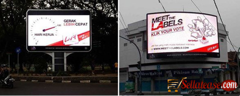 PH5 Outdoor LED Screen 960×960mm BY HIPHEN SOLUTIONS