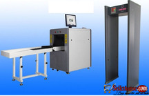 Auto Alarm Baggage X Ray Security Scanner With 0.22mms Conveyor Speed