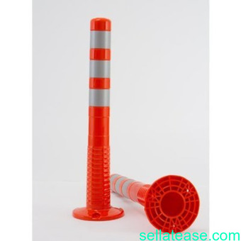 Surface Mount Delineator Reflective Warning Post - 2 Pieces