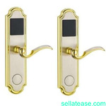 Door Lock With RFID Card Access Control - Golden Edge - 2 Sets