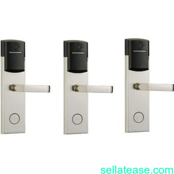 Hotel Door Lock With RFID Card Access Control - 304 Stainless - 3 Set