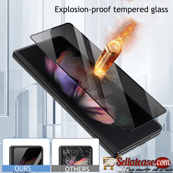 Shatterproof 5d Glass Privacy Screen Protector For Samsung Galaxy Z Fold 3