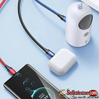 Usams U71 Charging Cable Usb + Type -c To Triple Head
