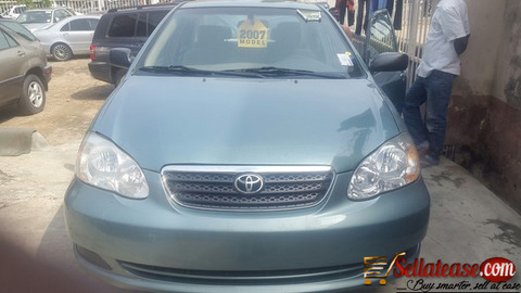 Clean Nigerian used 2003 Toyota Corolla for sale