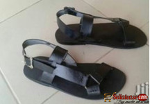 Pure skin black male sandals for sale in Nigeria
