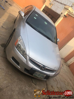 Nigerian used Honda accord discussion continues 2007 for sale