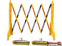 Expandable Plastic Barricade Fence by HIPHEN SOLUTIONS