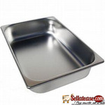 STAINLESS STEEL SHALLOW TRAY