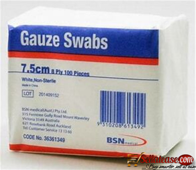 DURABLE GAUZE SWABS