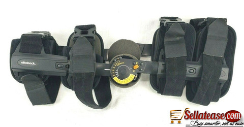 Adjustable ROM Knee Brace Post Op Hinged Leg Universal