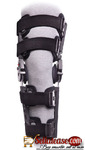 ROM Knee Brace with Shoulder Strap, Post-Op Hinged Immobilizer Brace,