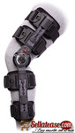 ROM Knee Brace with Shoulder Strap, Post-Op Hinged Immobilizer Brace,