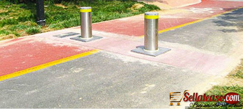 Safety Barrier Traffic Rising Bollard By Hip Sl