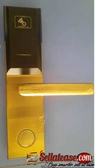 HS-02 GOLD Hotel Card Lock BY HIPHEN SOLUTIONS