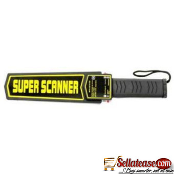 HD-3003B1 SUPER SCANNER HANDHELD METAL DETECTOR WITH CASE BY HIPHEN SOLUTIONS