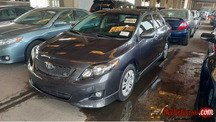 Foreign used 2010 Toyota corolla sports