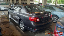 Foreign used 2010 Toyota corolla sports