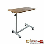 Height Adjustable Movable Overbed Table