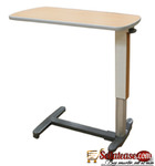 Patient Bed Mobile Laptop Cart Tilt Hospital Accessories Overbed Table With Wheels