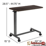 Medical Low Height Overbed Table - 2